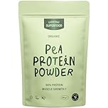 Everyday Superfood Organic Pea Protein Powder 190g | 84% Protein | Unflavoured | Lab-Tested for Heavy Metals | Pre-Workout & Post-Workout | Vegan & Kosher
