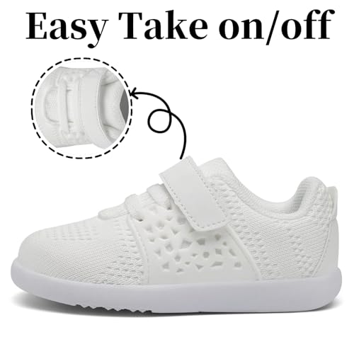 Nihaoya Baby Shoes Girls Boys First Walking Shoes Mesh Lightweight Toddler Cute Sneakers Flexible Sole 0-24 Month 2-3 Years Old2