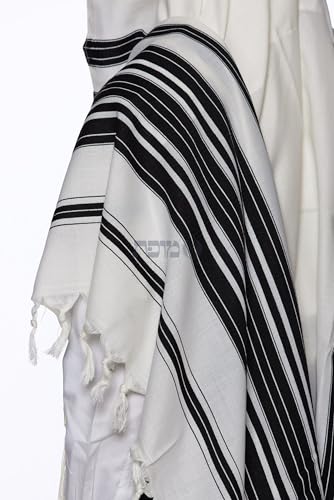 Chabad Tallis - The Rebbe's Talis - 100% Wool Handmade Comfortable Prayer Shawl (Tallit, Talis, Talit)3