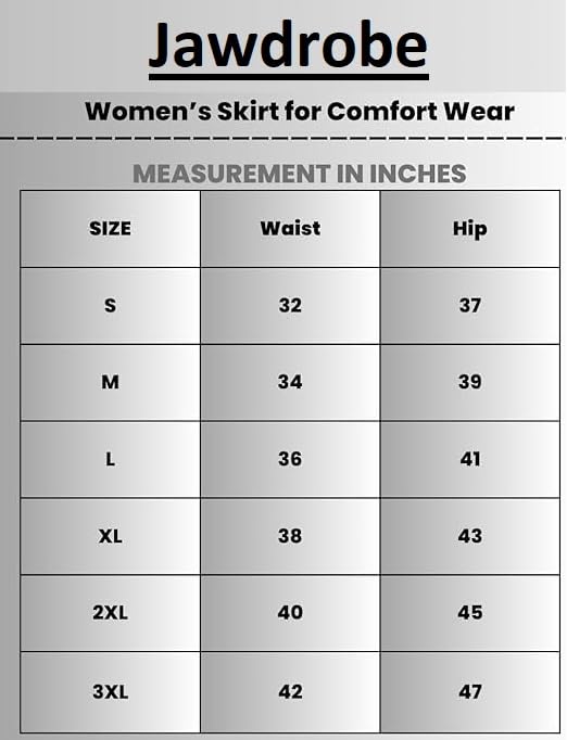 Image of Jawdrobe Women's Women's & Girls High Rise Flared Skorts Stretchy Opaque Skater Skirts with Shorts