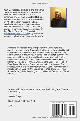 A Spiritual Exploration of the Literary and Performing Arts: Volume I: Philosophy - Image 2