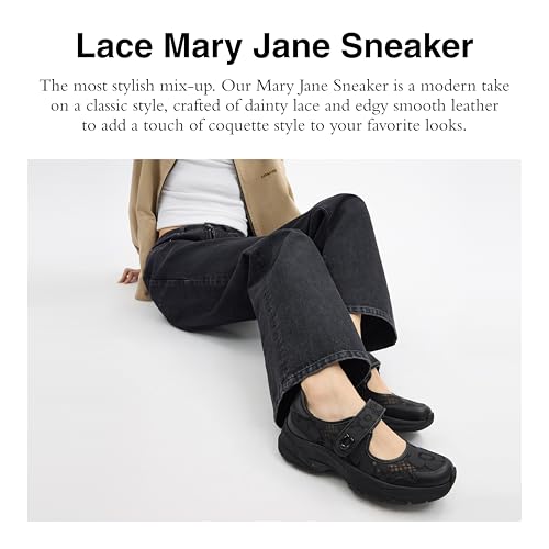 Coach Women's Lace Mary Jane Sneaker2