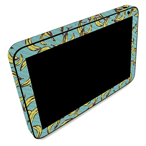 Image of MightySkins Carbon Fiber Skin Compatible with Amazon Echo Show 8 (Gen 2) - Bananas | Protective, Durable Textured Carbon Fiber Finish | Easy to Apply | Made in The USA