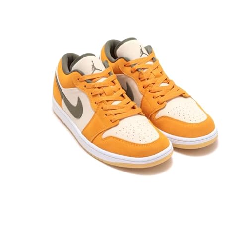 [iCL] GAW[_  Air Jordan 1 SE Low Shoes Casual Sneakers Running DH6931-102 [Jbg Curry Olive White (measurement_28_point_0_ce