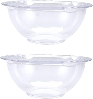 FOMIYES 2 Pcs Lace Washbasin Spa Massager Basin Cleaning Basin Outdoor Tools Large Tubs Foot Tub Basin Dormitory Basin Salon Basin Makeup Washing Bowl Beauty Tools Simple Pp Vegetable Dish