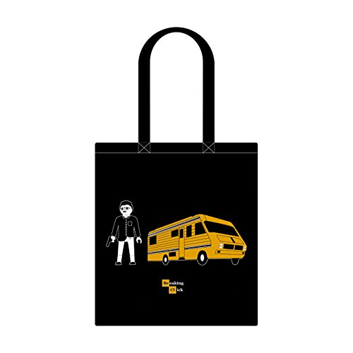 GAMBA TARONJA BREAKING CLICK - bolsa de tela - BREAKING BAD - walter white