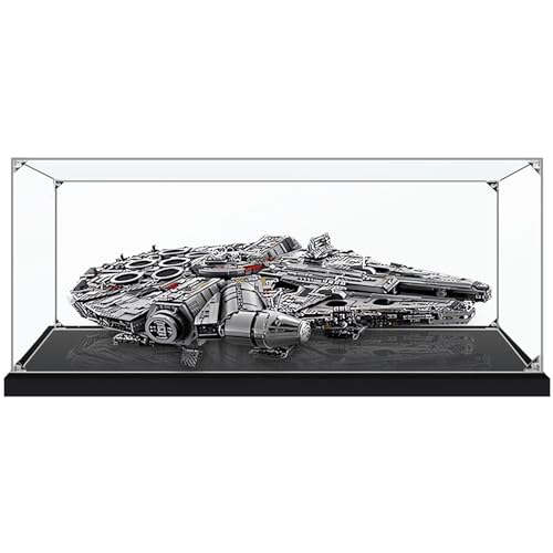 Vitrina Acrílica Compatible con L-Ego 75192 Millennium Falcon, Vitrina Prueba Polvo para Modelos Coleccionables (Solo Vitrina) A,2mm Vitrina Acrílica Compatible con L-Ego 75192 Millennium Falcon, Vitrina Prueba Polvo para Modelos Coleccionables (Solo Vitrina) A,2mm