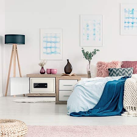 "Safe and Secure: Get Peace of Mind with Godrej's 8L Digital Home Safe Locker - Available Now in Ivory!"