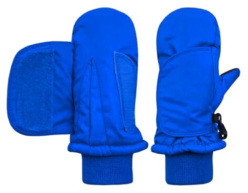 Image of N'Ice Caps Kids Waterproof Snow Mittens Cold Weather Thinsulate Insulated