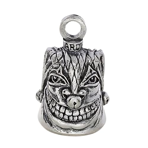 Image of Guardian Bell Good Luck Bell w /Keyring & Black Velvet Gift Bag | Motorcycle Bell | Lead-Free Pewter | Made in USA