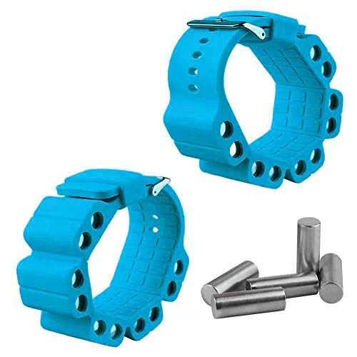 2 Stück Silikon Verstellbares Gewicht Yoga Fitness Armband Gewaltenk Sport Gewicht Tragender Armband Arm Trainingsarmband Sandsack