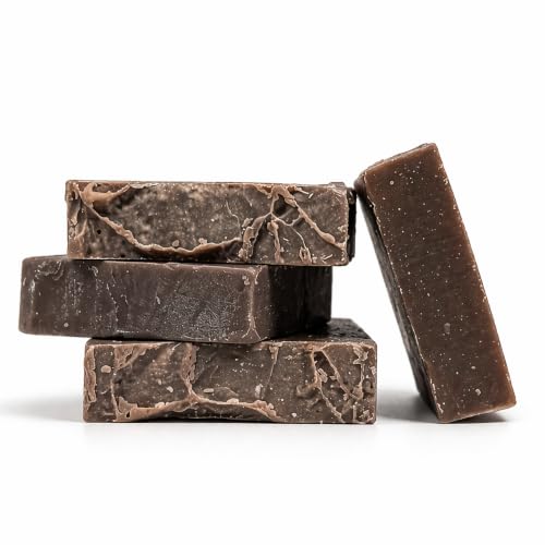 Tallow Shampoo Bar, Handmade with Rhassoul Clay & Rosemary Essential Oil, Sulfate Free, 6 oz Single Bar image 2