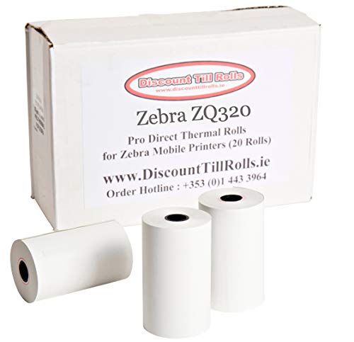 Zebra ZQ320 - Rotolo di carta termica diretta