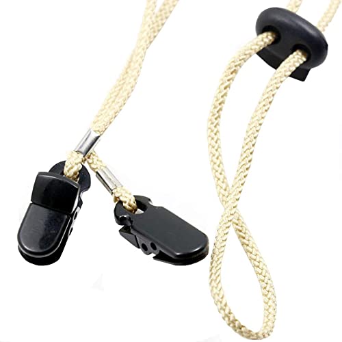 Enakshi 65cm Outdoor Adjustable Hat Scarf Wind Clip Lanyard Rope Cord - Beige|Clothing, Shoes & Accessories|Unisex Clothing, Shoes & Accs|Unisex Accessories |Package Includes: 1 x Wind Clip Lanyard-image-27