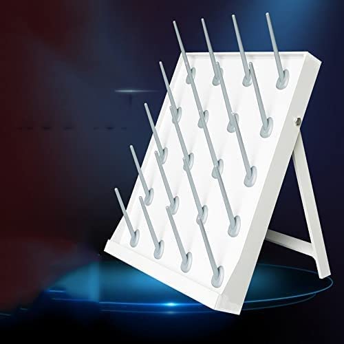 Labor Trockengestell 24 Heringe - Metall Abtropfgestell Für Reagenzgläser