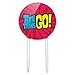 Acrylic Teen Titans Go! Logo Cake Topper Party Decoration for Wedding Anniversary Birthday Graduation