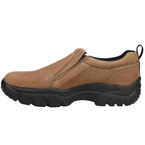ROPER Mens Performance Slip On Casual Shoes - Brown3