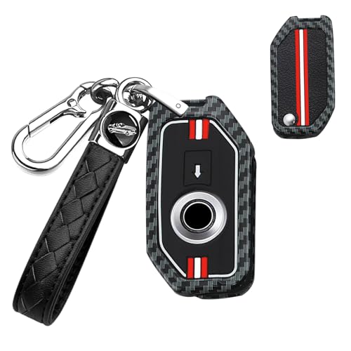 Coque de clé BMW F850 GS K1600 et R1200 en silicone noir à 2 boutons Weberei B