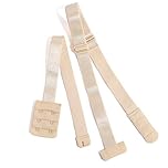 YARBAR Low Back Bra Extender 2 Hook Bra Strap Converter for Women Lady Backless Dress
