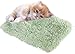 NC Plüsch Flauschige Decken für Hunde Doppeilseitige Super Softe Warme und Weiche Decke Haustier Hundedecke Katzendecke Liegedecke Tier Schlafdeck Überwurf für Hundebett(36 * 56 cm Fruchtgrün)