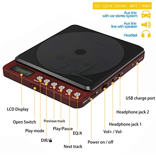 Monodeal CW605 Portable CD Player - Image 2