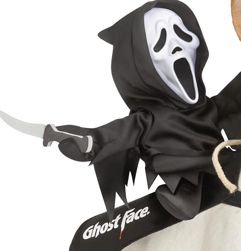 Disfraz Chaleco Ghost Face Rider para Perro Medium miniatura 3