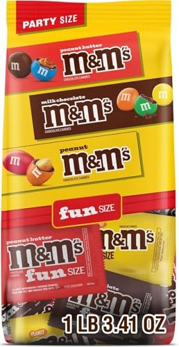 M&M'S Peanut & Peanut Butter Fun Size Candy...