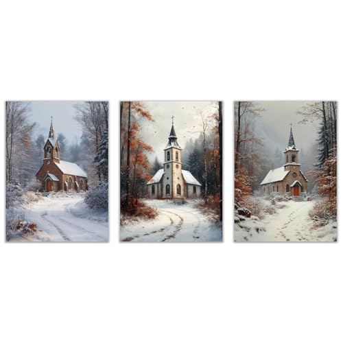 NEKAOEU(lJIE) 3Zbg NX}X G gȐX̕i LoXEH[A[g vg ~̐X̔ŉ惏[NC|X^[ LoX  plC _ rO xbh[ (u[4)-50x70cmx3 z