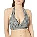 Produktbild ATHENA Damen Molded Cup Halter Swimsuit Bikini Top Bikinioberteil, Marrakesch Schwarz, 38