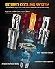FAHREN H4/9003/HB2 LED Bulbs, 𝟓𝟎𝟎𝟎𝟎𝐋𝐌 𝟗𝟎𝟎％ [Modern & Brightest] Ultra-Bright Bulbs 𝟑𝟔𝟎° Adjustable Quick Install, 1:1 Mini Size No Adapter Required H4 Light Kit bulb, Pack of 2 #4