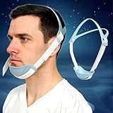 Anti Snoring Chin Strap - Adjustable Snore Stopper for Sleeping | Breathable & Reusable Stop Snoring Solution | Comfortable Anti Snore Device for CPAP Users & Nighttime Snorers