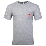 Rocky Mountain ATV/MC Pocket T-Shirt Small Grey