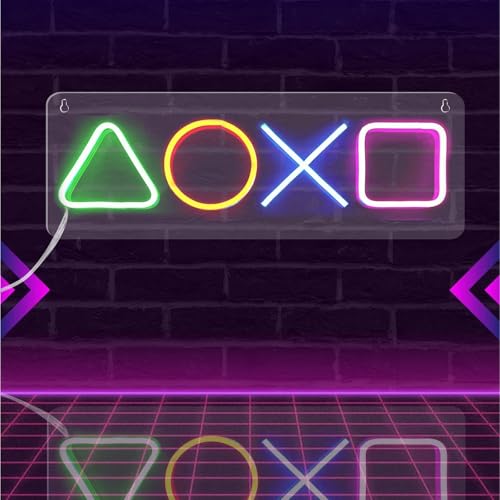 Cartel de neón para gamer, USB para videojuegos, placa LED personalizada, cartel de neón, luz de neón, acrílico, LED, decoración para sala de juegos, serpentinas, adolescentes, niños