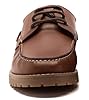 Thomas Crick 'Cape' Men's Leather Casual Lace-up Boat Shoes #5