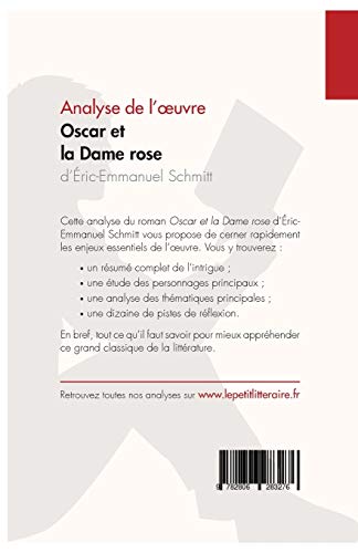 Oscar et la Dame rose d'Éric-Emmanuel Schmitt