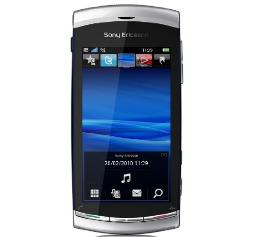 Contenuto della confezione: Sony Ericsson Vivaz Cosmic Black, batteria, caricabatterie, caricabatteria da auto, pellicole Screen Saver, custodia, scheda di memoria MicroSD da 8 GB, istruzioni (nota: prodotto originale tedesco con istruzioni in lingua tedesca)