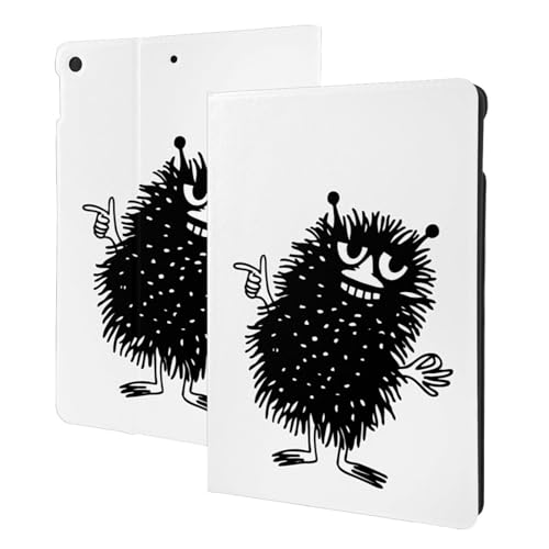 Compatible with ムーミン iPad Pro ケース 2024 13インチ(最新型) iPad Pro 13インチ ケース タブレットケース Ipad pro タブレット ケース PUレザー 二つ折スタンド 角度調整 横置きスタンド 全面保護