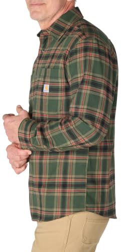 Image of Carhartt Men's Hamilton Relaxed Ls Plaid Shirt