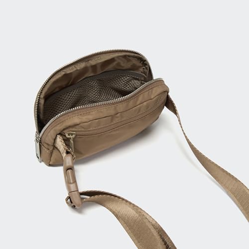 Image of Pander Everywhere Belt Bag for Women, Fashion Waist Packs, Crossbody Bags with Adjustable Strap (Gray Brown)