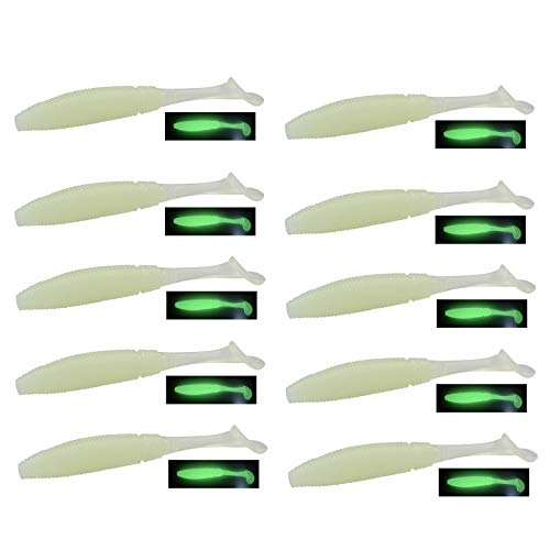 East Rain Absolut Minnow Appâts De Pêche 3.7g 80mm 10pcs Paddle Tail Leurre Wobbler Leurres De Pêche De Pêche Artificielle Ver Doux Cover