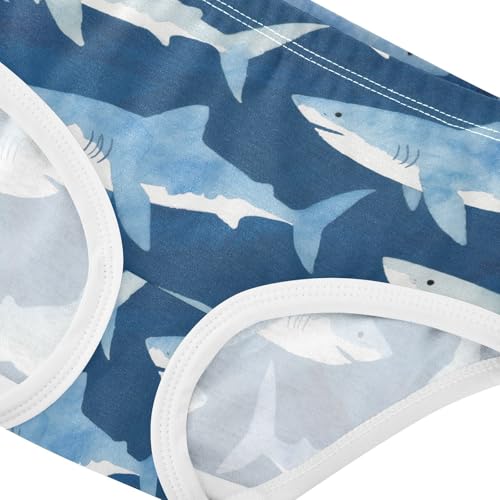 GuoChe Organic Cotton Panties Soft Panties Briefs Underwear for Toddlers in Sizes 2T,3T, 4T, 5T, 6Y and 8Y4