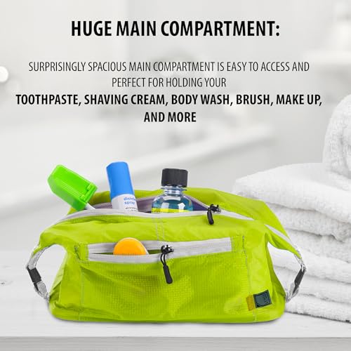 Lewis N. Clark Electrolight Toiletry Kit, Neon Lemon, One Size3