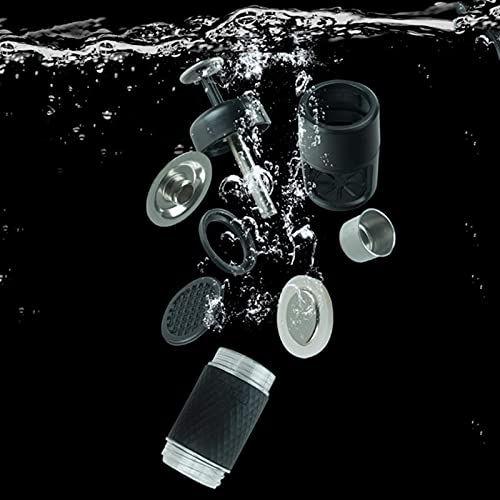GEETAC Cafetera portátil Máquina de café espresso Cápsula manual Cafetera Electrodomésticos Cafetera y capuchino… - Imagen 4