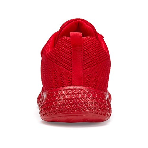 Image of Hetios Kids Shoes Girls Lightweight Athletic Running Shoes Breathable Knit School Sports Shoes (Toddler /Little Kid /Big Kid)