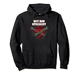 Hot Rod Spezialist Automechaniker Auto Wartung Mann Trucker Pullover Hoodie