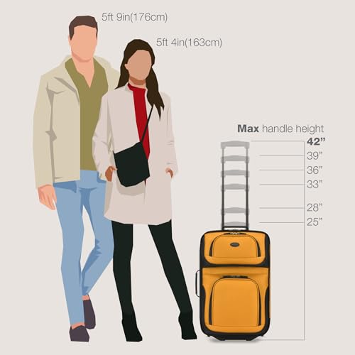 U.S. Traveler Rio Softside Suitcase