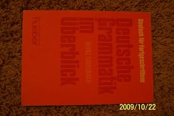Paperback Deutsche Grammatik Im Uberblick Book