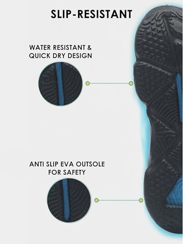 Image of Impakto Super Future Men s Clogs | Lightweight & Breathable EVA Waterproof Slip-Ons for Beach, Pool, Walking & Casual Use | Stylish and Anti Skid | Quick Dry & Soft Cushioned Comfortable Mules
