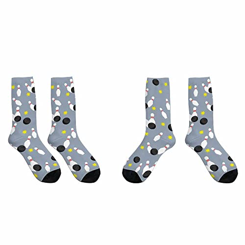 Image of Pehede Socks Mens Fun Dress Socks for Women Funny Novelty Crazy Design Socks