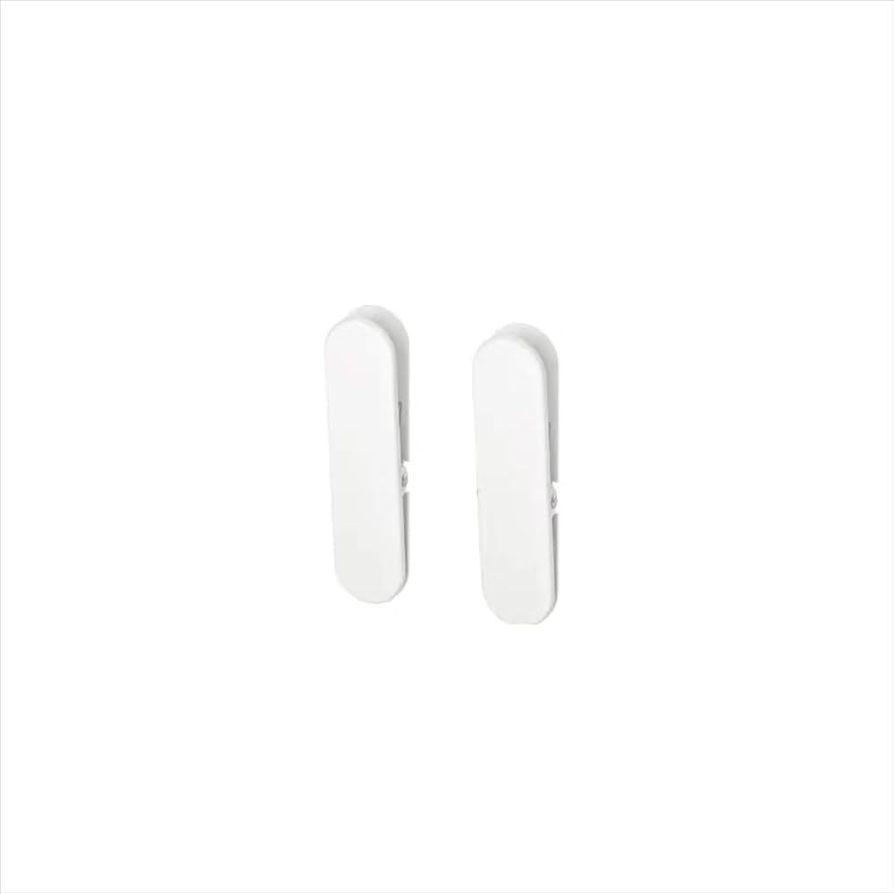 L'Essentiel Pegboard Accessories (White, 2 Clips
